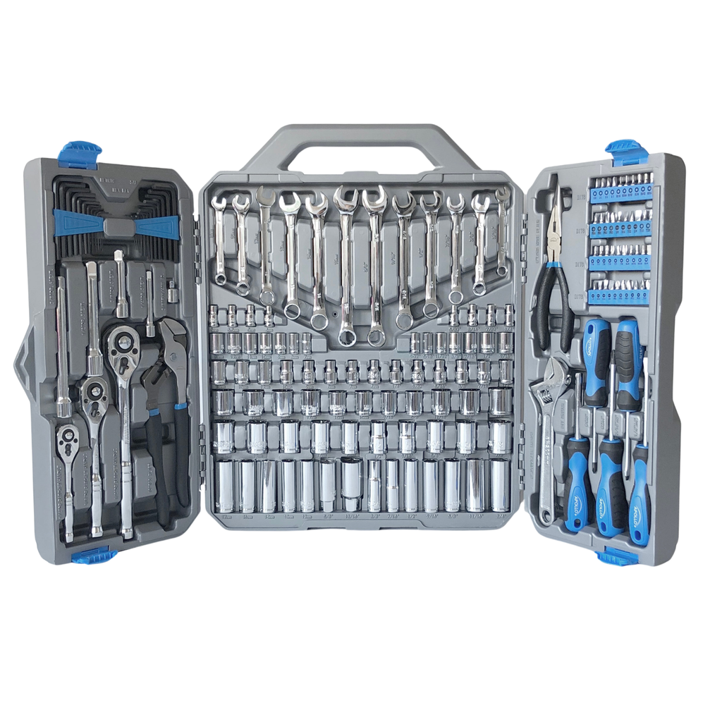 Apollo Tools 163 Piece Mechanics Tool Kit - DT0002 SpadezStore