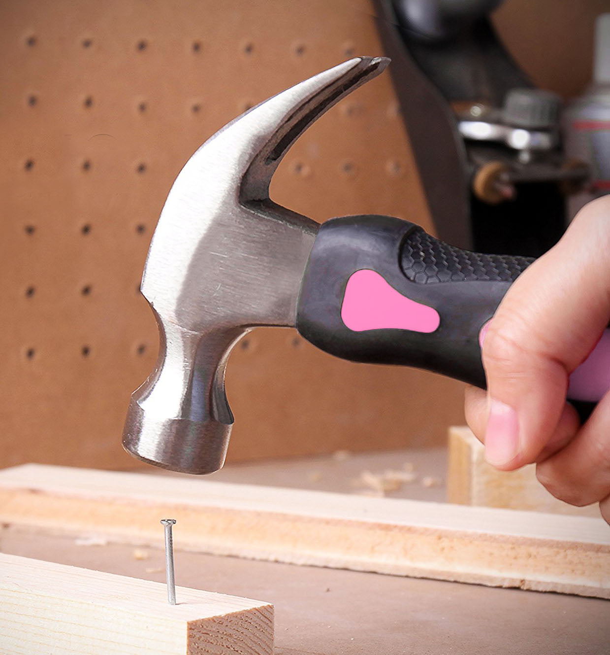 Apollo Tools Four Piece Stubby Tool Set - Pink- DT0240P SpadezStore