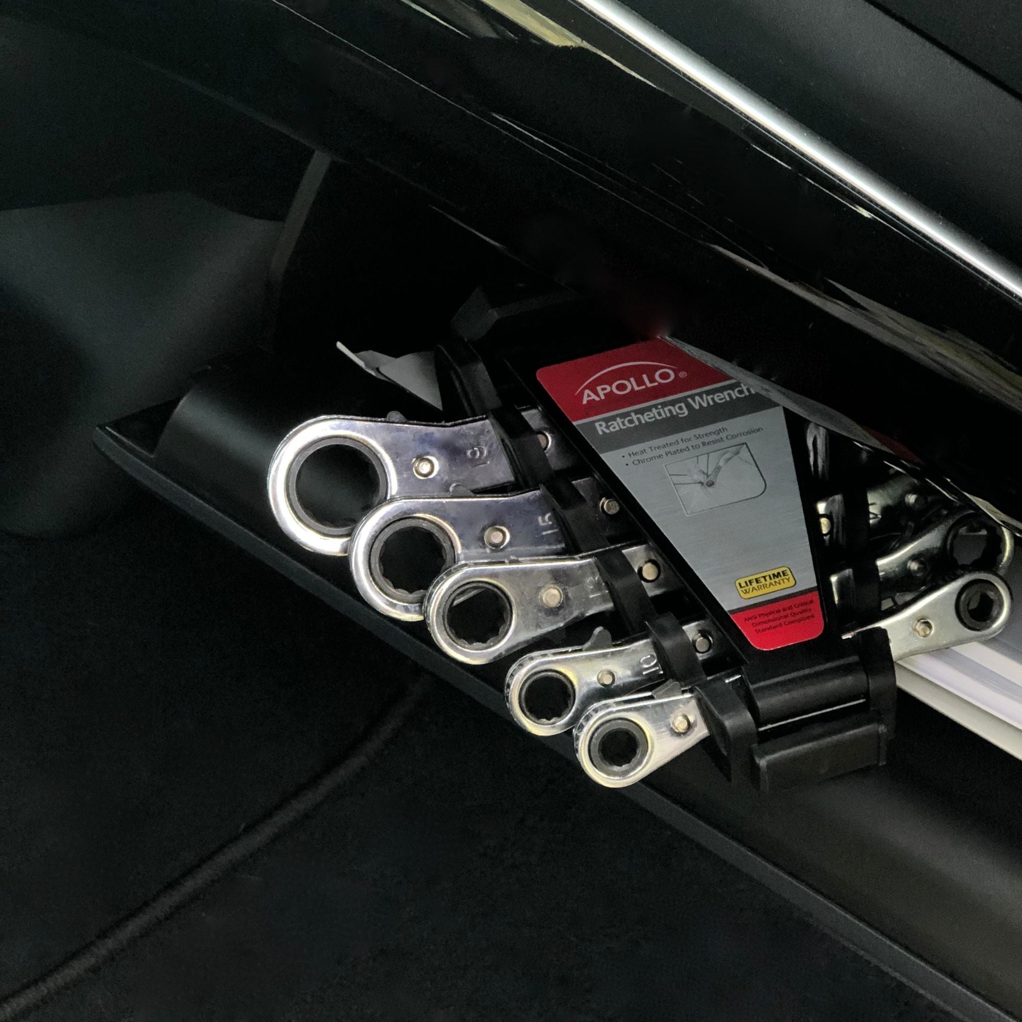 Apollo Tools 5 Piece SAE Ratcheting Wrench Set - DT1212 SpadezStore