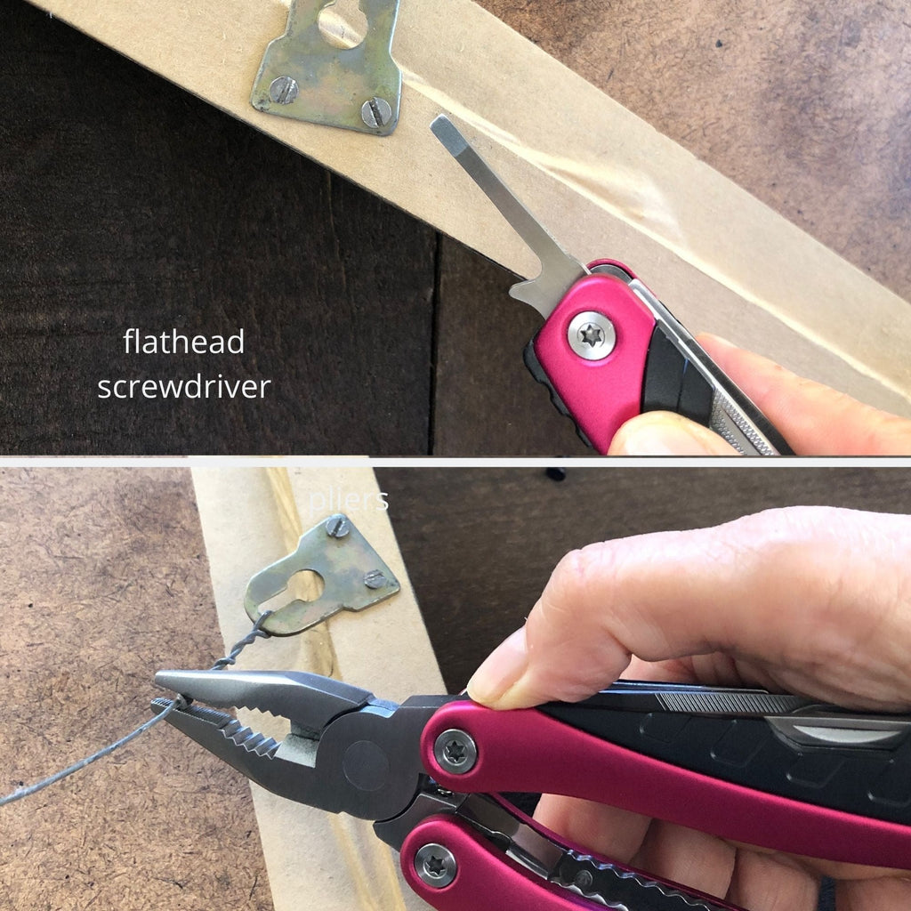 Apollo Tools 14-in-1 Pink High-Quality Pocket Multitool Pliers. Great for Outdoors, Camping, Fishing -DT5015P SpadezStore