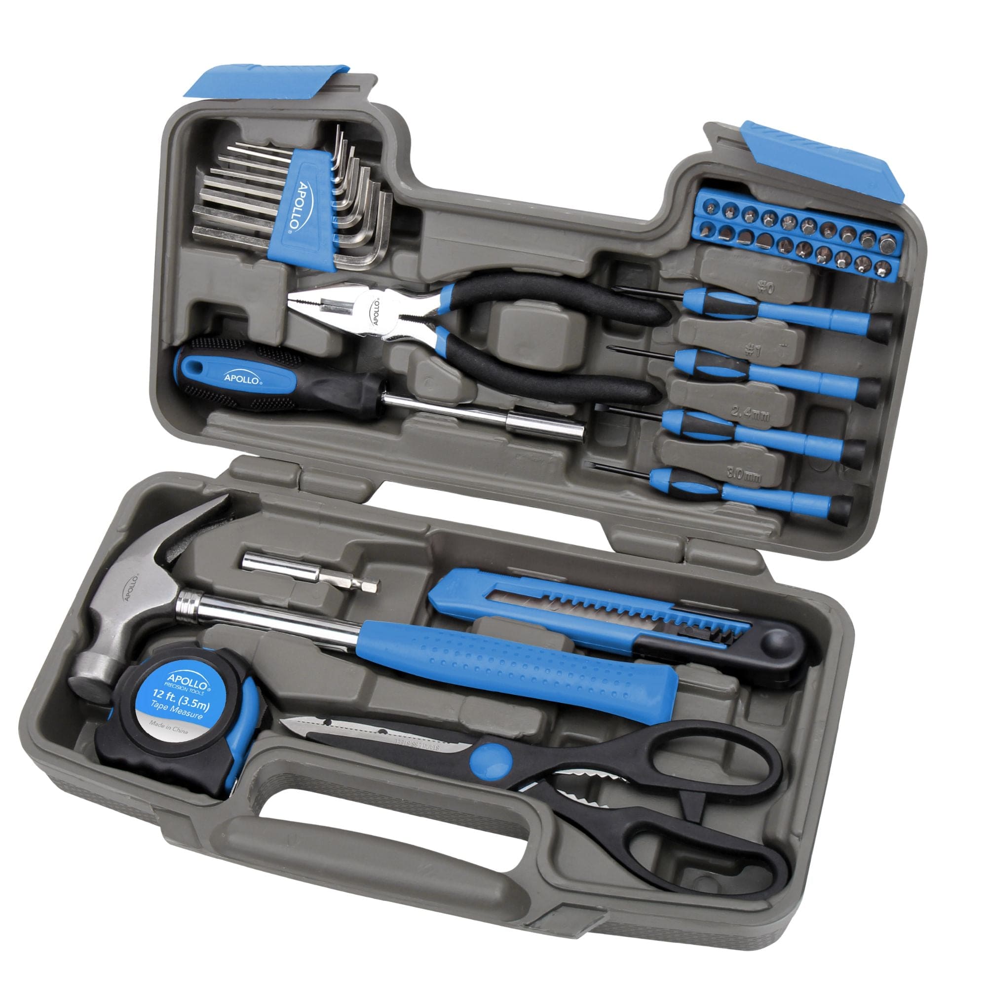 Apollo Tools 39 Piece General Tool Kit - DT9706BL SpadezStore