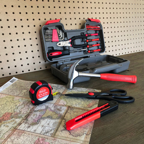 Apollo Tools 39 Piece General Tool Set - DT9706 SpadezStore