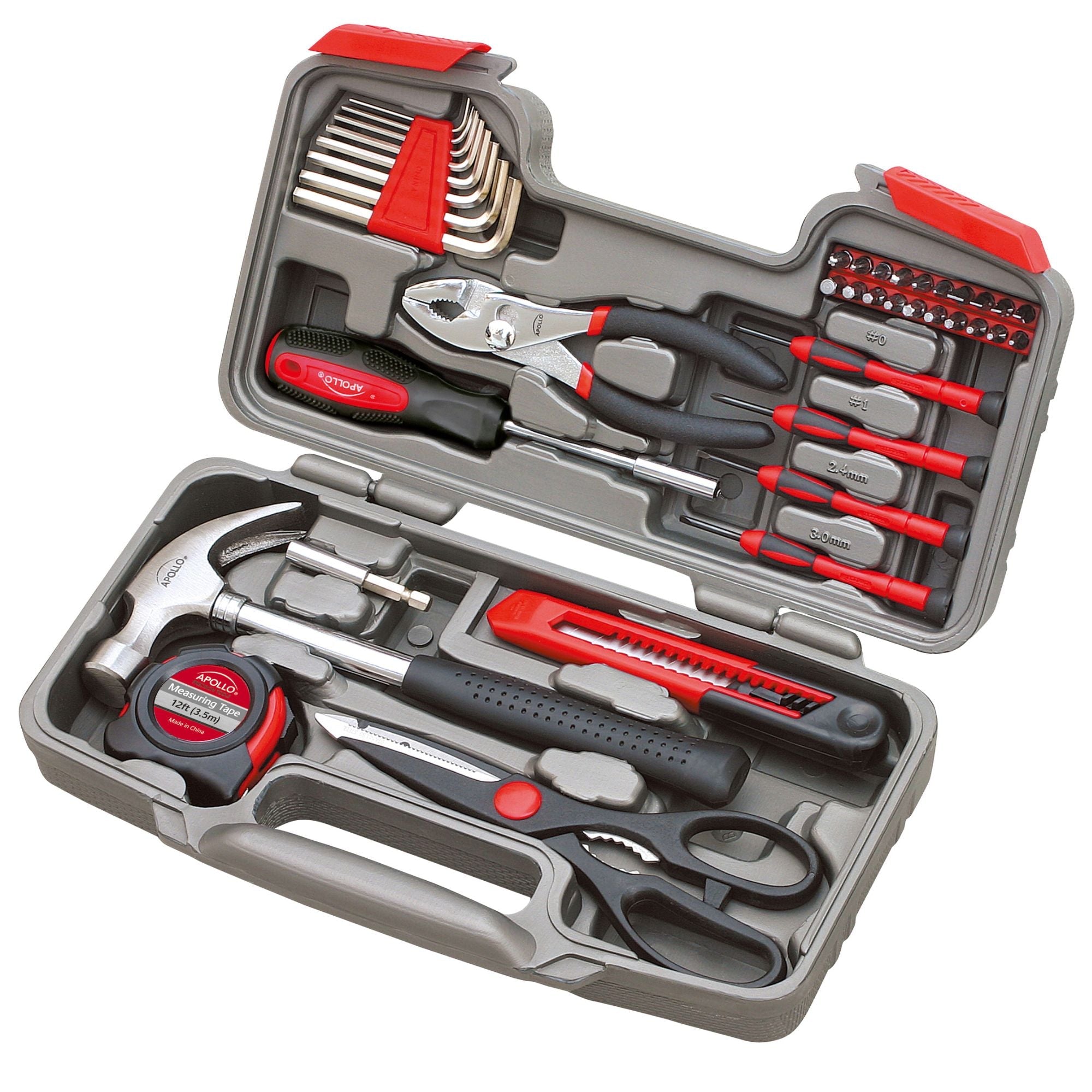 Apollo Tools 39 Piece General Tool Set - DT9706 SpadezStore