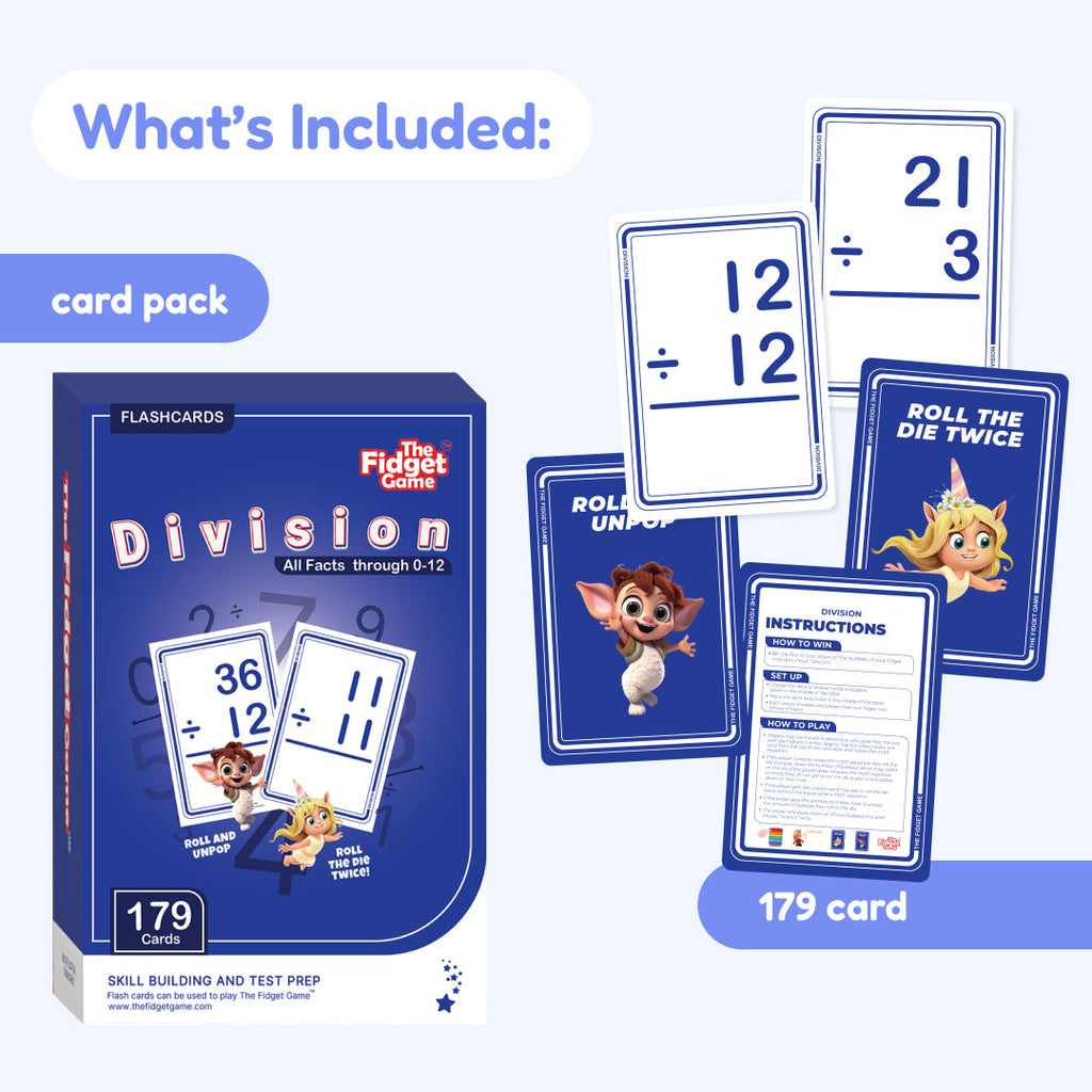 The Fidget Games Division Card Pack SpadezStore