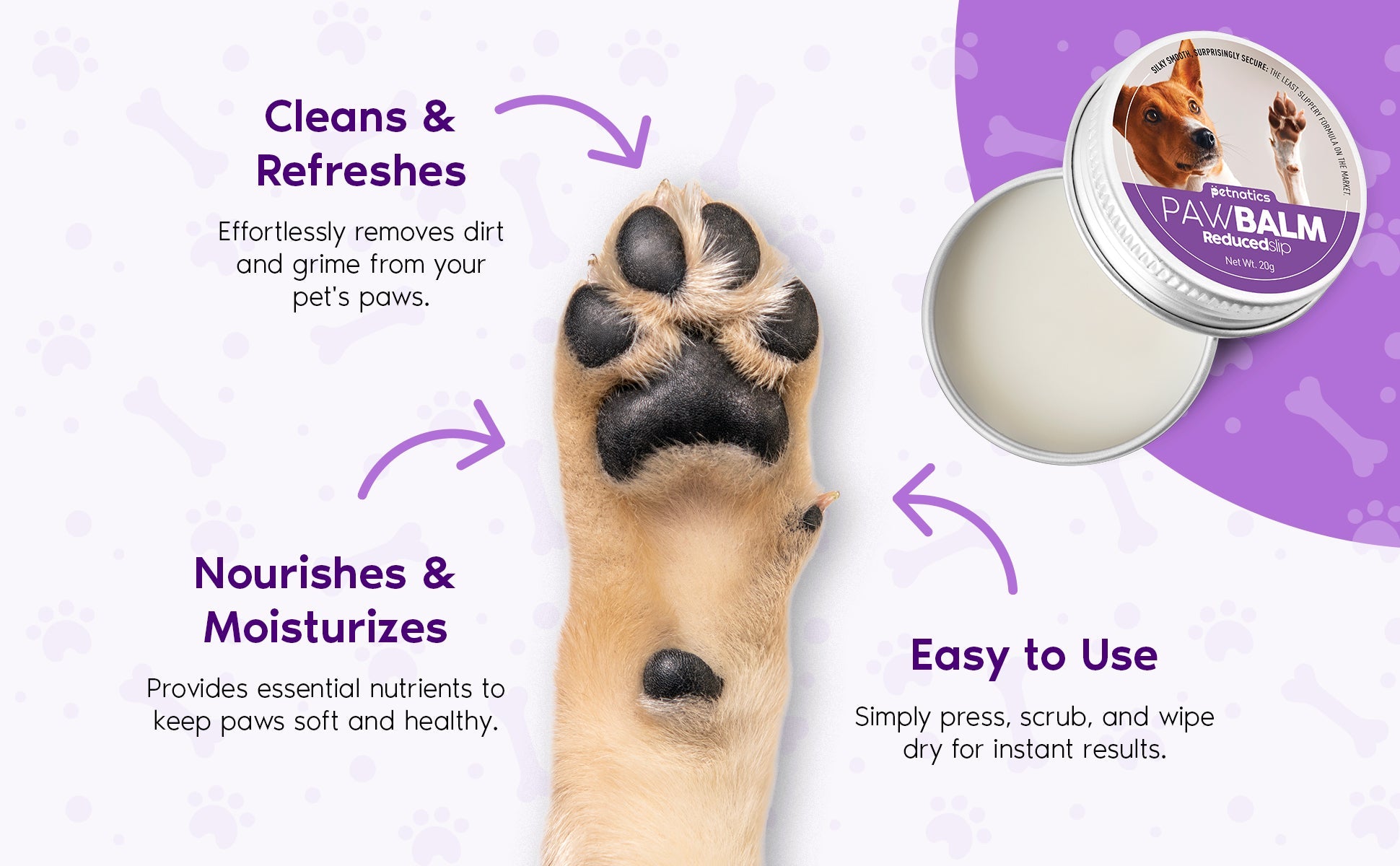Petnatics PawBalm ReducedSlip SpadezStore