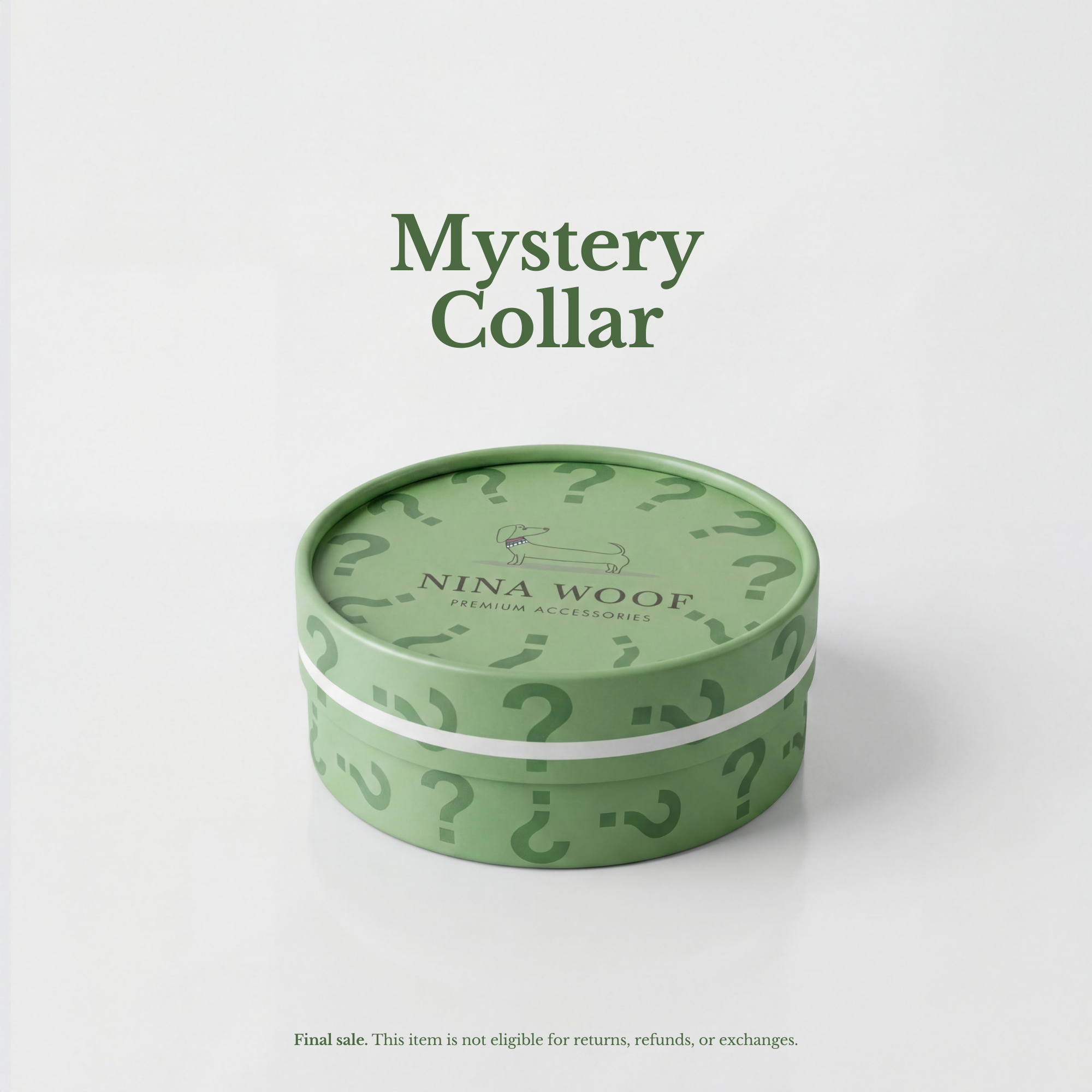 Nina Woof Collar - Vegan Leather