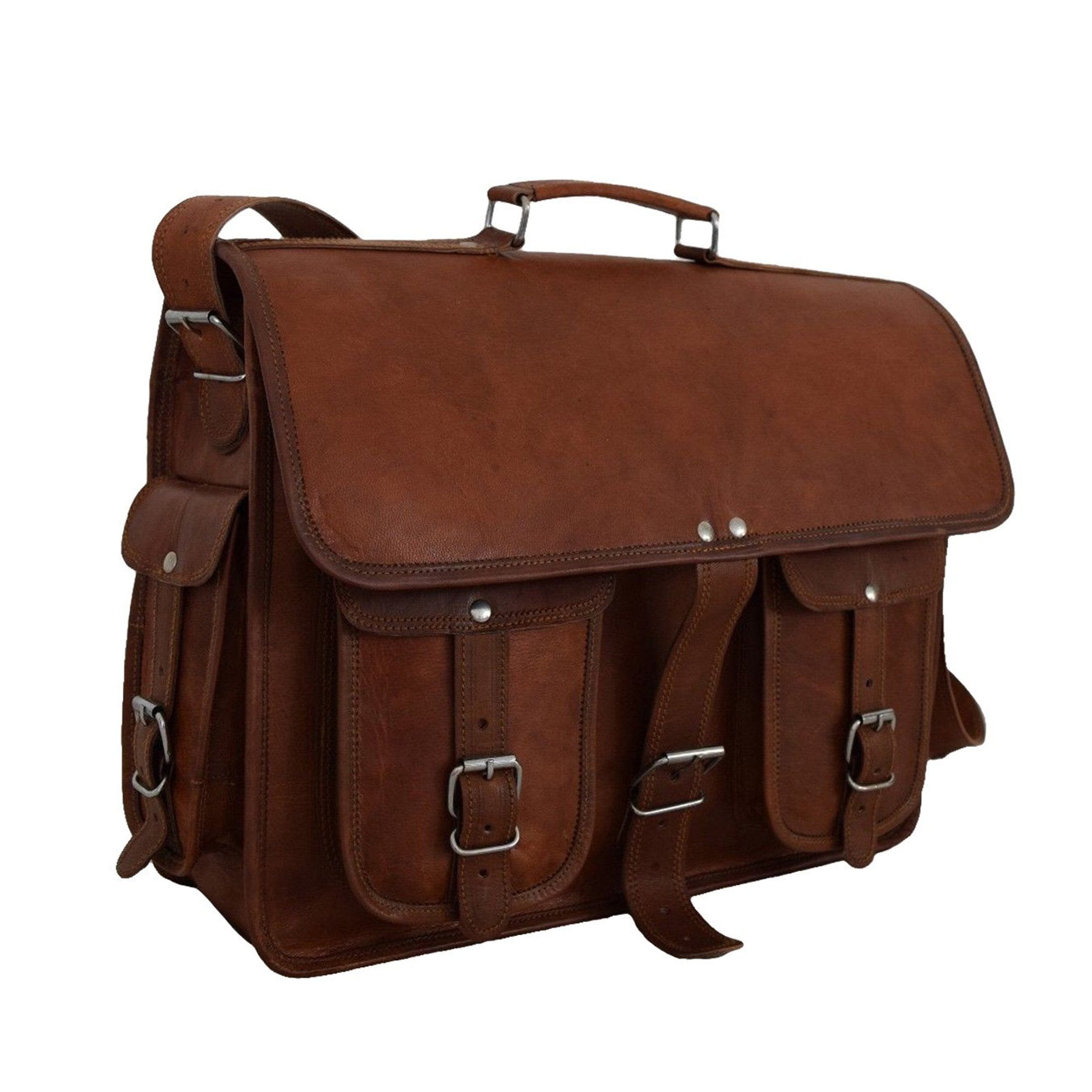 Classy Leather Bags Hartmann Messenger Backpack SpadezStore