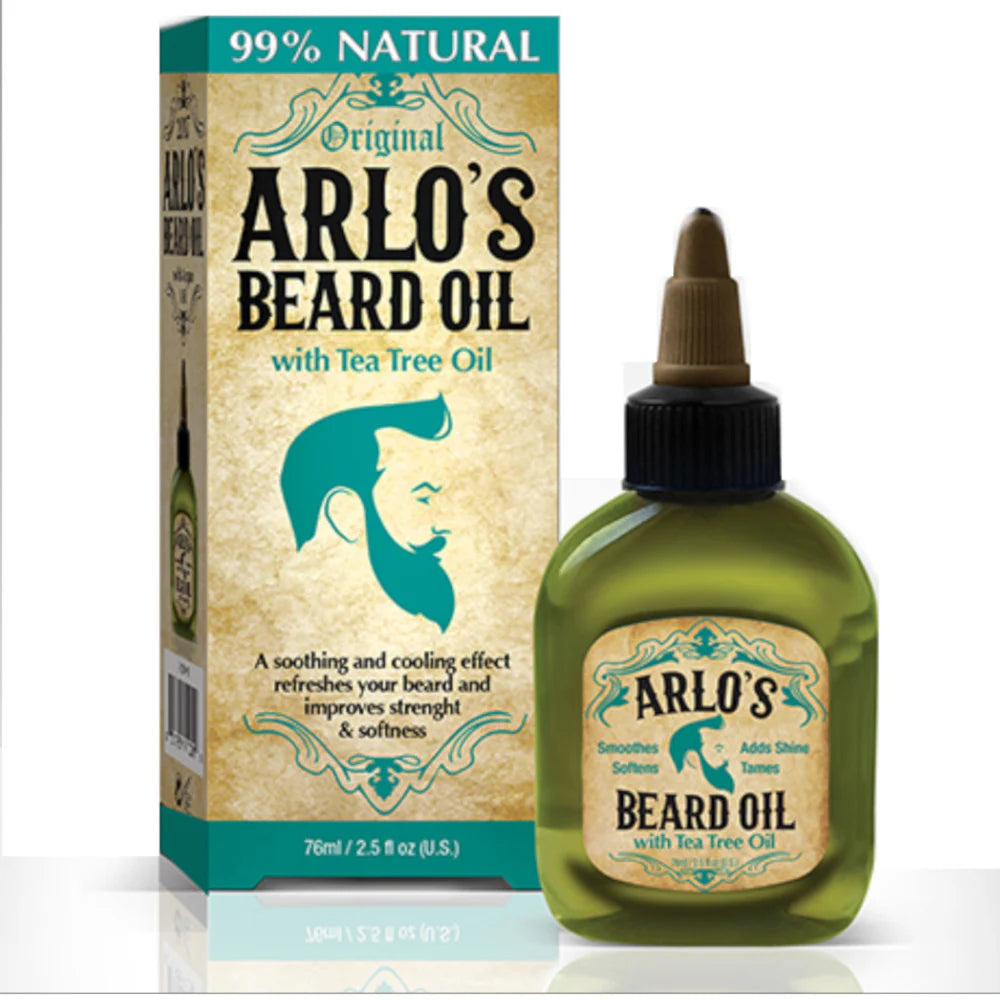 Arlo's Beard Oil with Tea Tree Oil 2.5 oz. SpadezStore