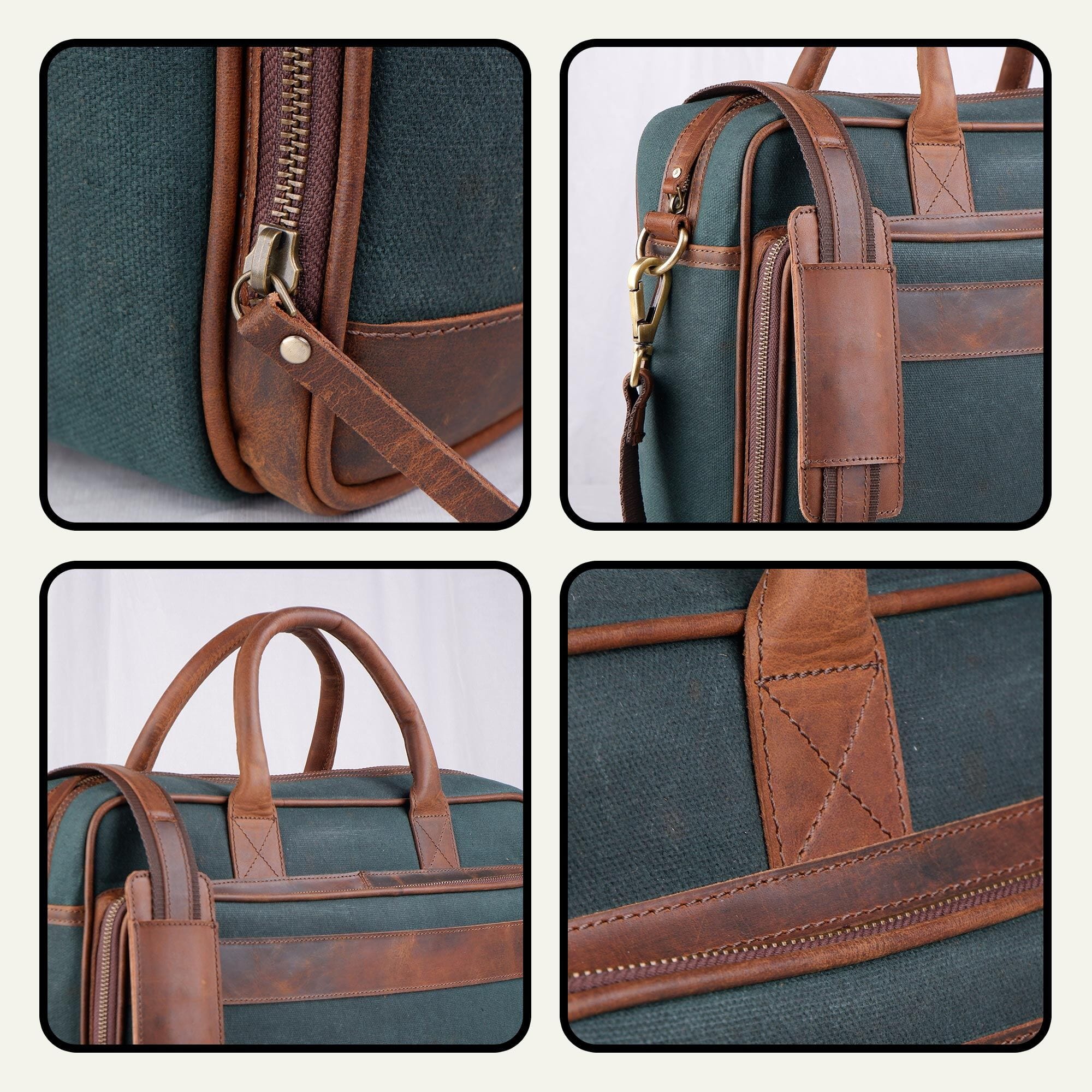 Classy Leather Bags Air Boss Canvas SpadezStore