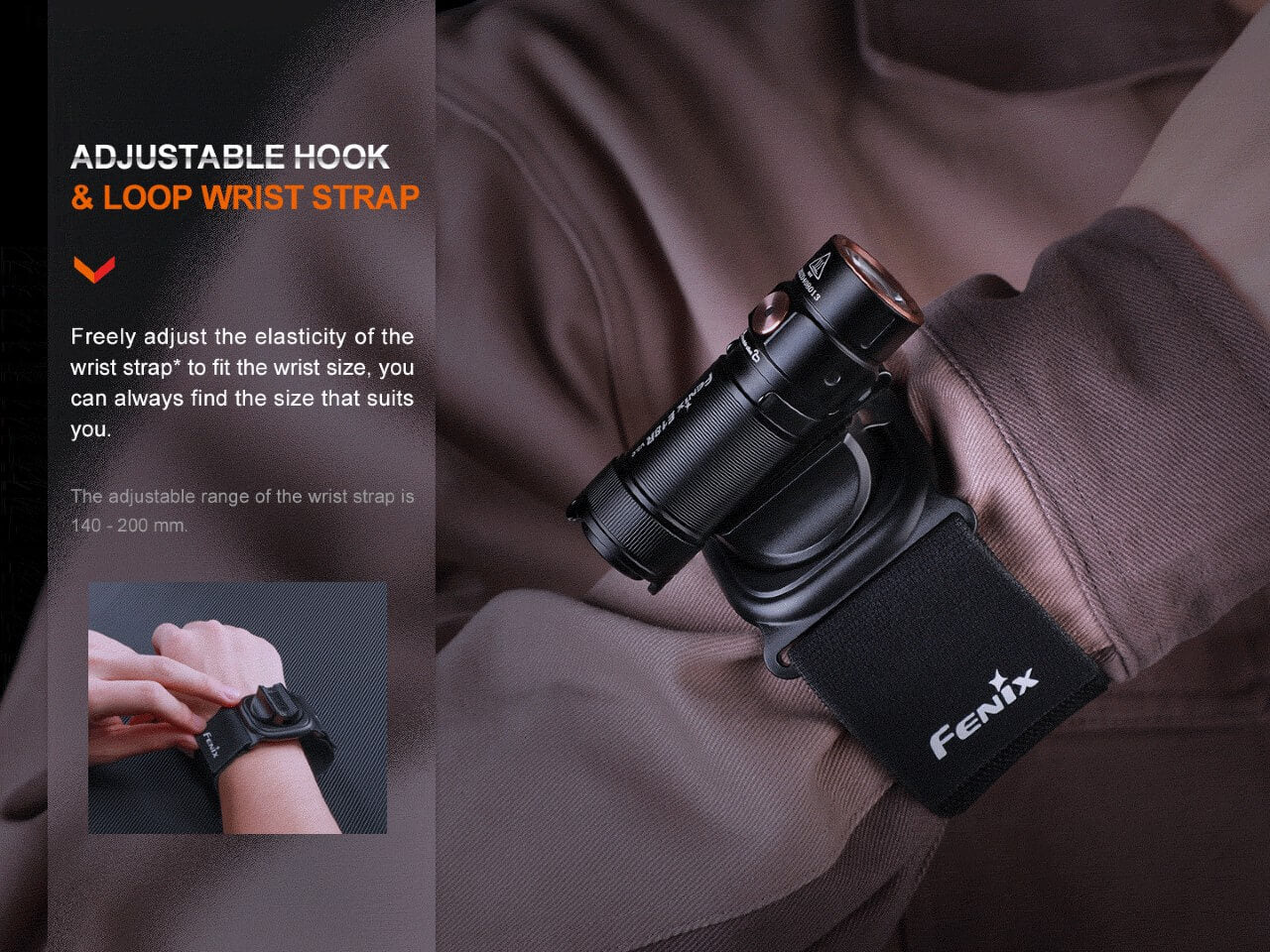 Fenix ALW-01 Wrist Flashlight Holster SpadezStore
