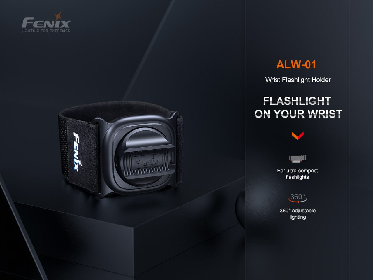 Fenix ALW-01 Wrist Flashlight Holster SpadezStore