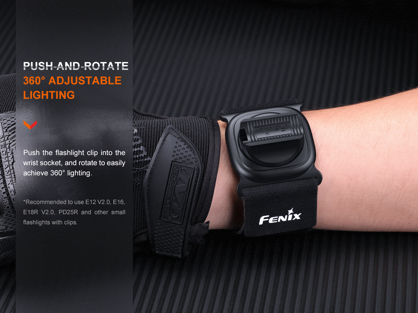 Fenix ALW-01 Wrist Flashlight Holster SpadezStore