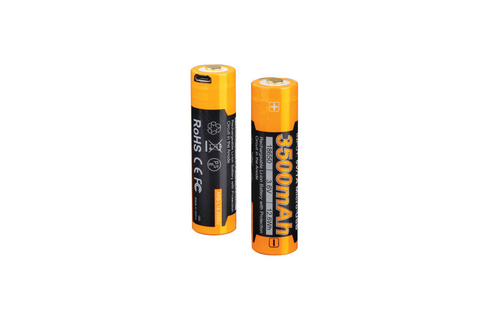 Fenix ARB-L18-3500U USB Rechargeable Li-ion 18650 Battery SpadezStore