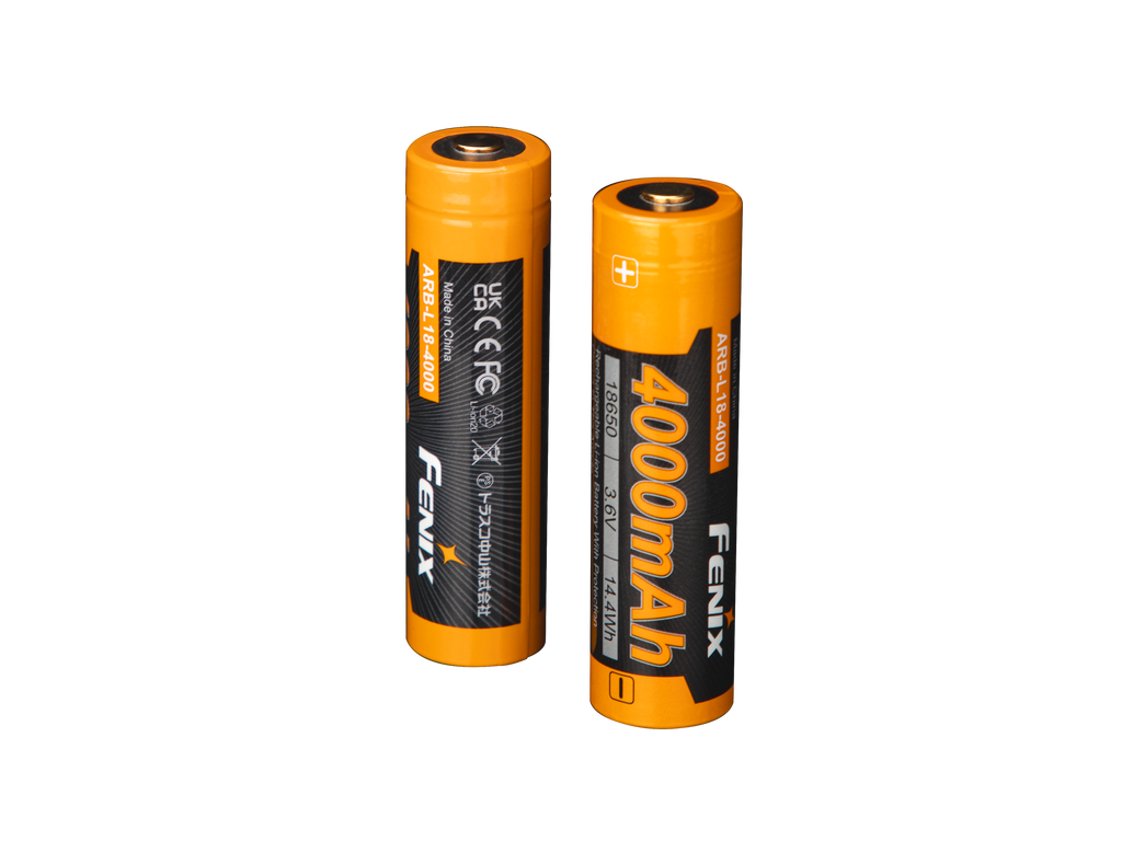 Fenix ARB-L18-4000 High-Capacity 18650 Battery - 4000mAh SpadezStore