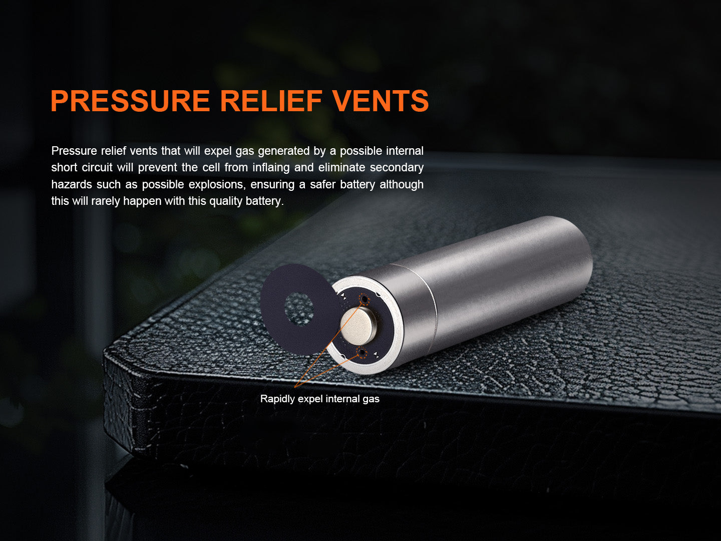 Fenix ARB-L18-4000 High-Capacity 18650 Battery - 4000mAh SpadezStore