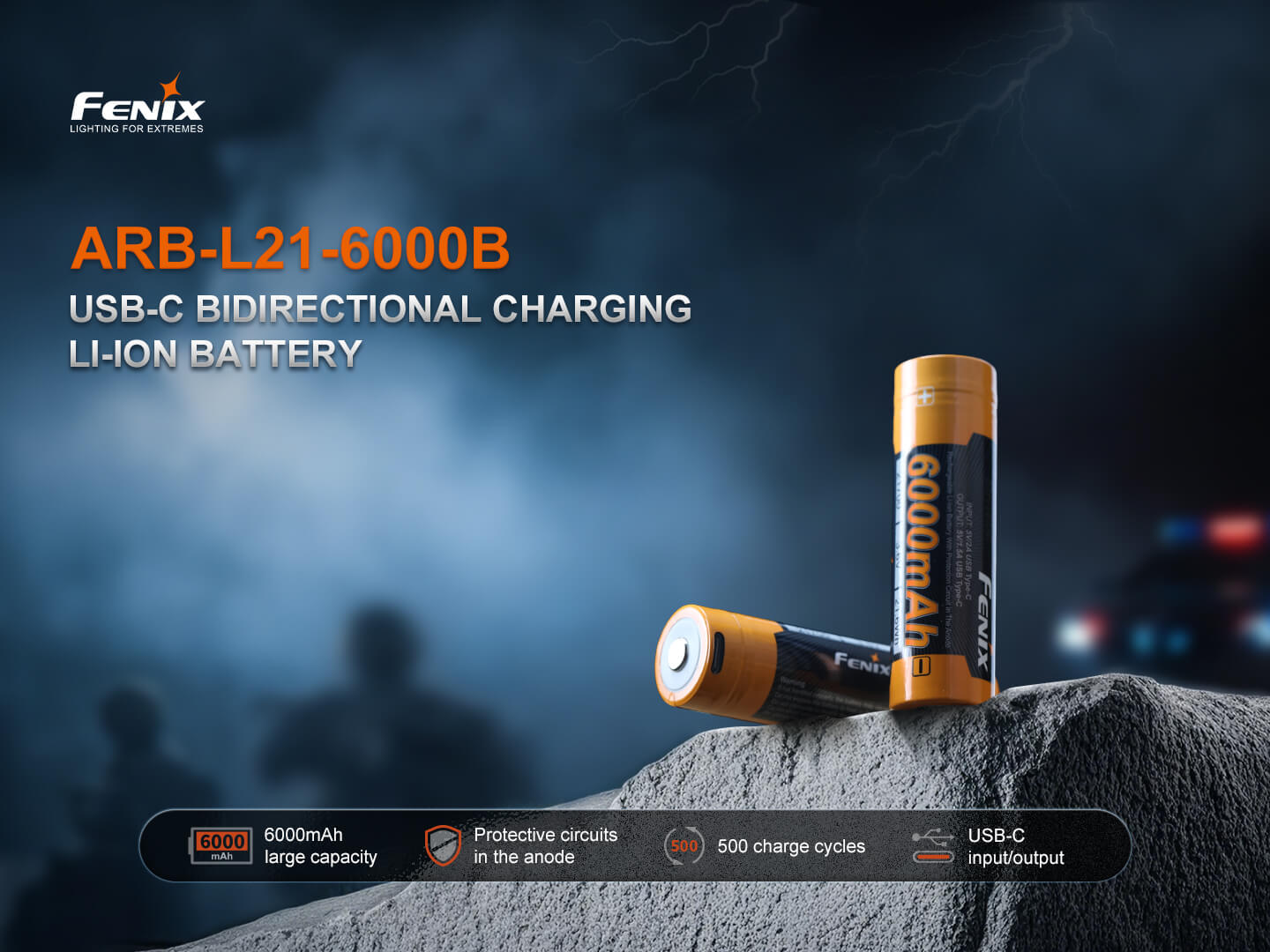 Fenix ARB-L21-6000B Rechargeable Powerbank Battery SpadezStore
