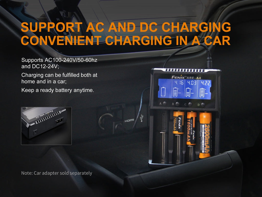 Fenix ARE-A4 Multifunctional Battery Charger SpadezStore