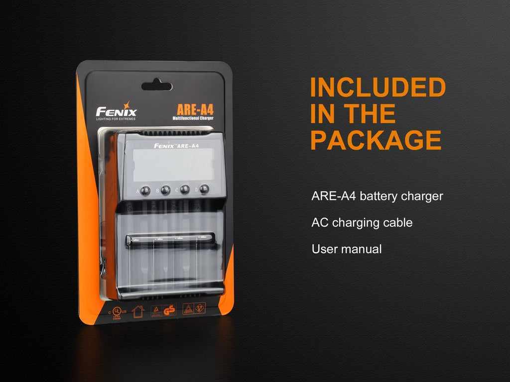Fenix ARE-A4 Multifunctional Battery Charger SpadezStore