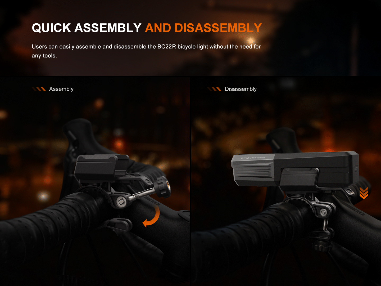 Fenix BC22R High-Performance Road Bike Light SpadezStore