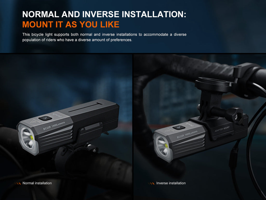 Fenix BC22R High-Performance Road Bike Light SpadezStore