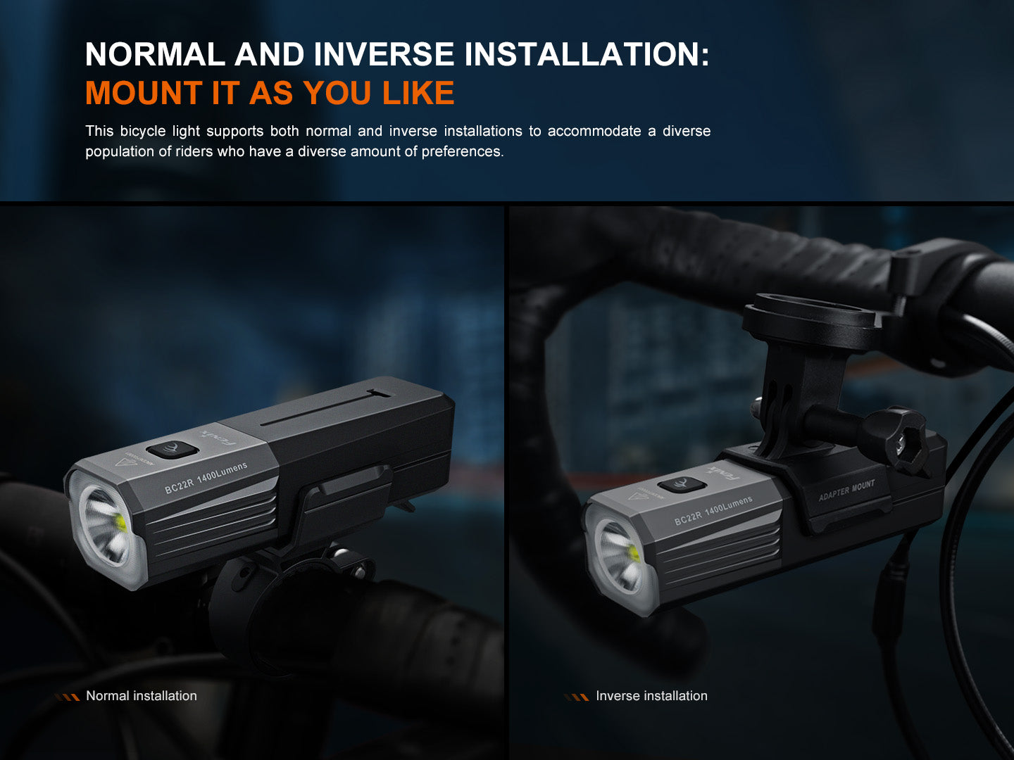 Fenix BC22R High-Performance Road Bike Light SpadezStore