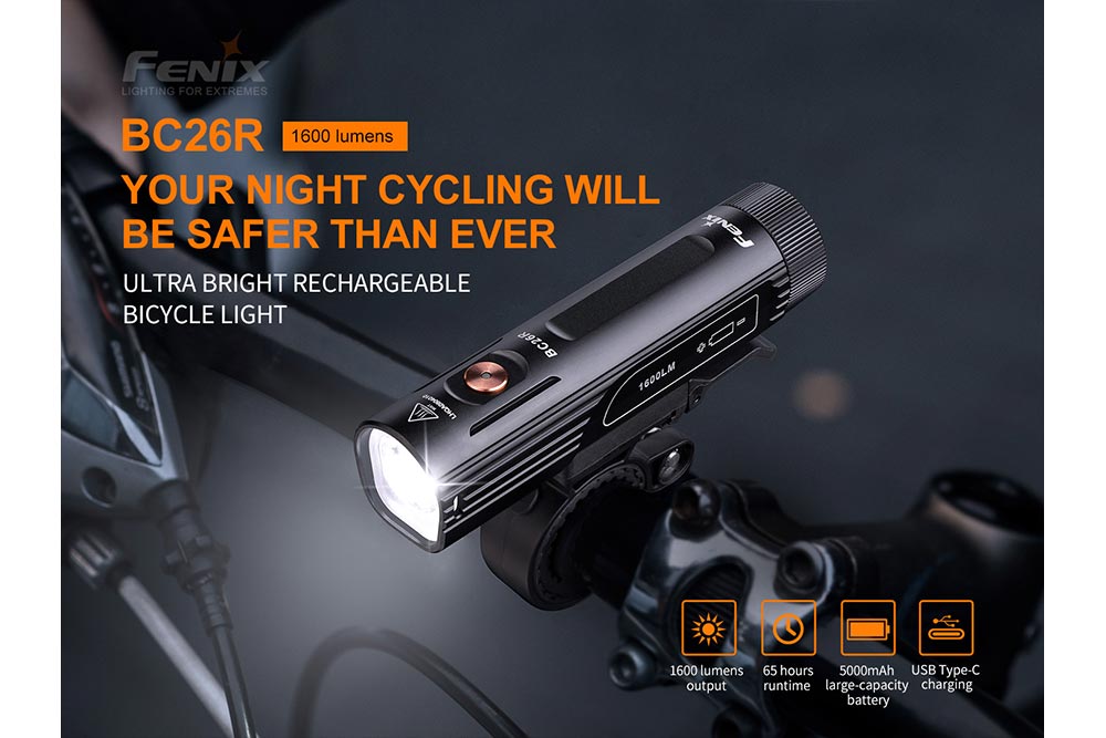 Fenix BC26R LED Bike Light SpadezStore