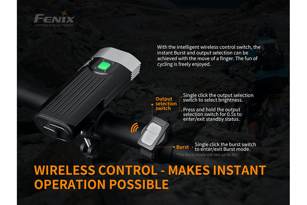 Fenix BC30 V2 LED Bike Light SpadezStore