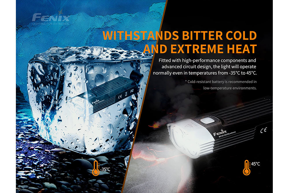 Fenix BC30 V2 LED Bike Light SpadezStore