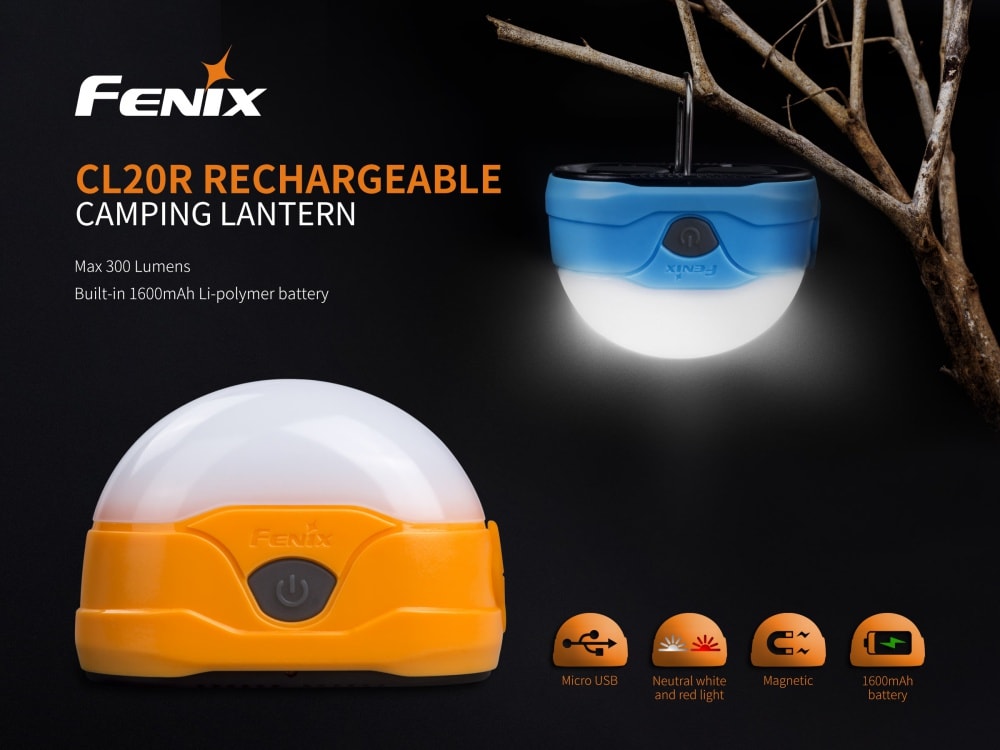 Fenix CL20R LED Rechargeable Camping Lantern SpadezStore