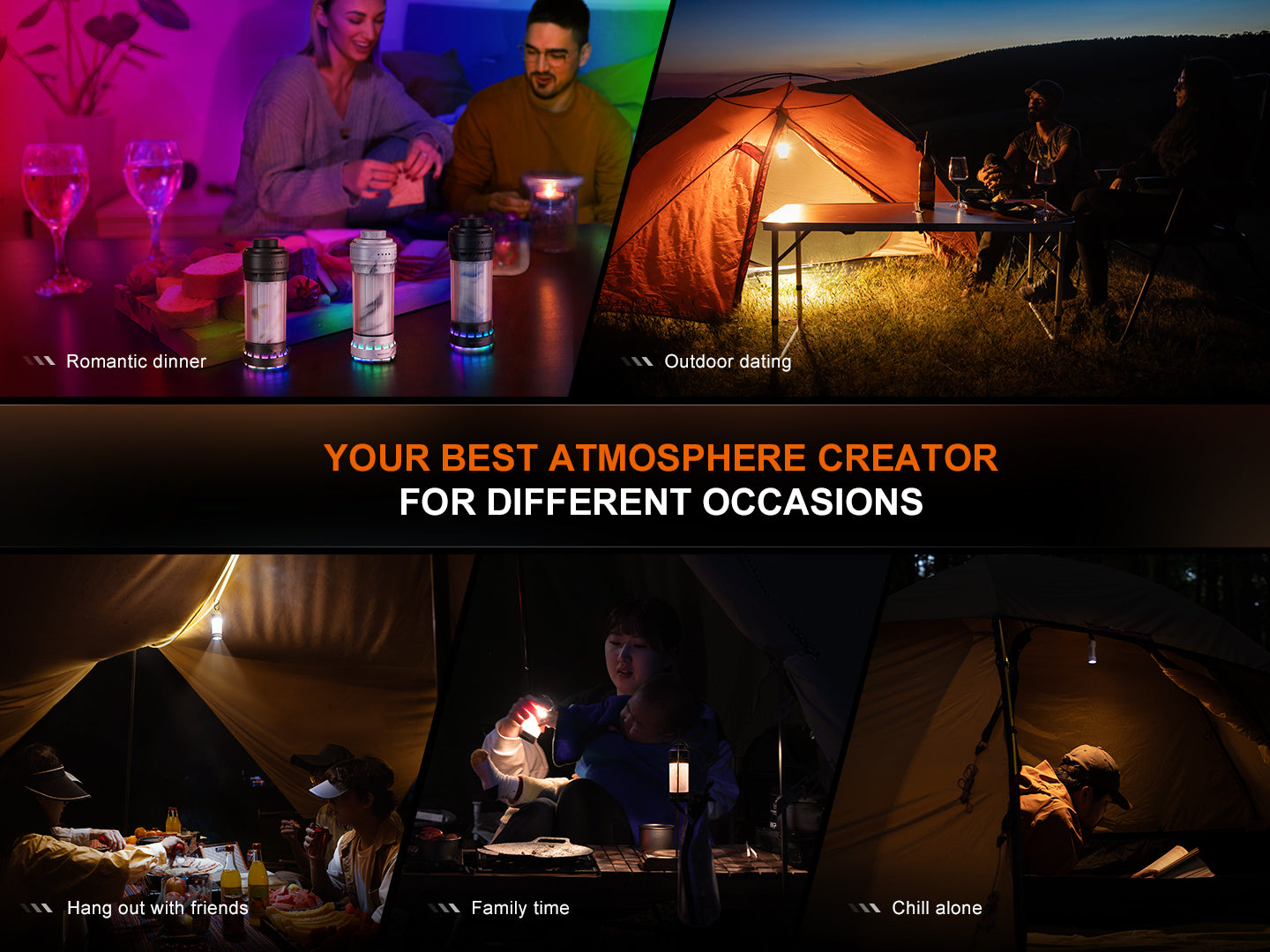 Fenix CL22R Camping Lantern SpadezStore