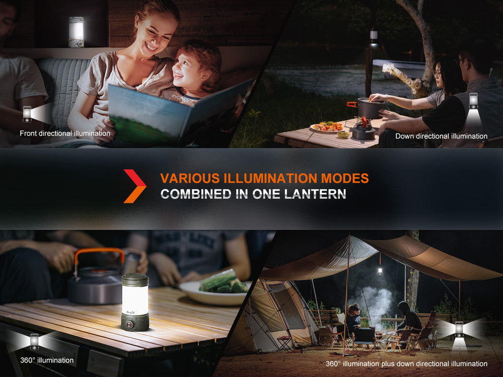 Fenix CL26R PRO High Performance LED Rechargeable Camping Lantern SpadezStore