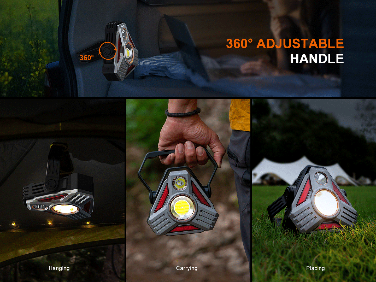 Fenix CP50R Road Hazard Camping Lantern SpadezStore
