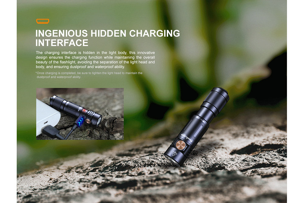 Fenix E05R Mini Keychain LED Flashlight - 400 Lumens SpadezStore