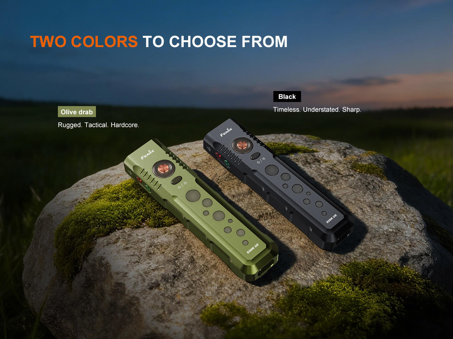 Fenix E08R UE Multi-Light EDC Flashlight With Red Light & Green Laser SpadezStore
