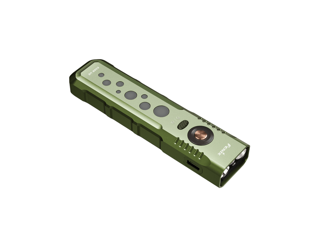 Fenix E08R UE Multi-Light EDC Flashlight With Red Light & Green Laser SpadezStore