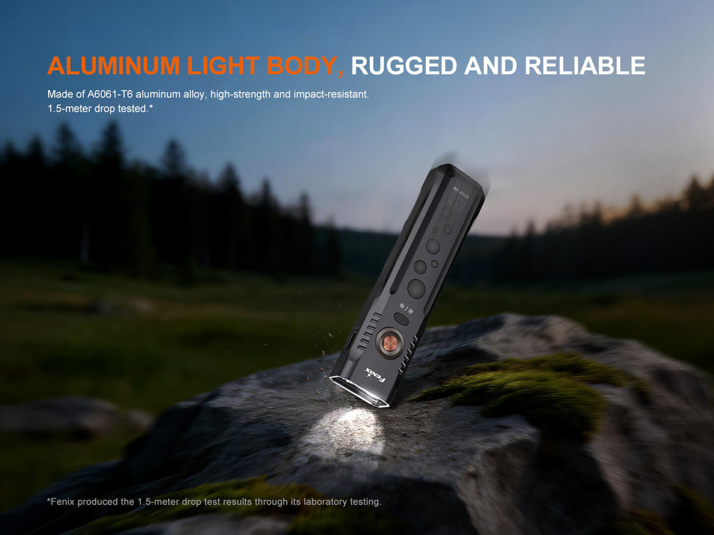 Fenix E08R UE Multi-Light EDC Flashlight With Red Light & Green Laser SpadezStore