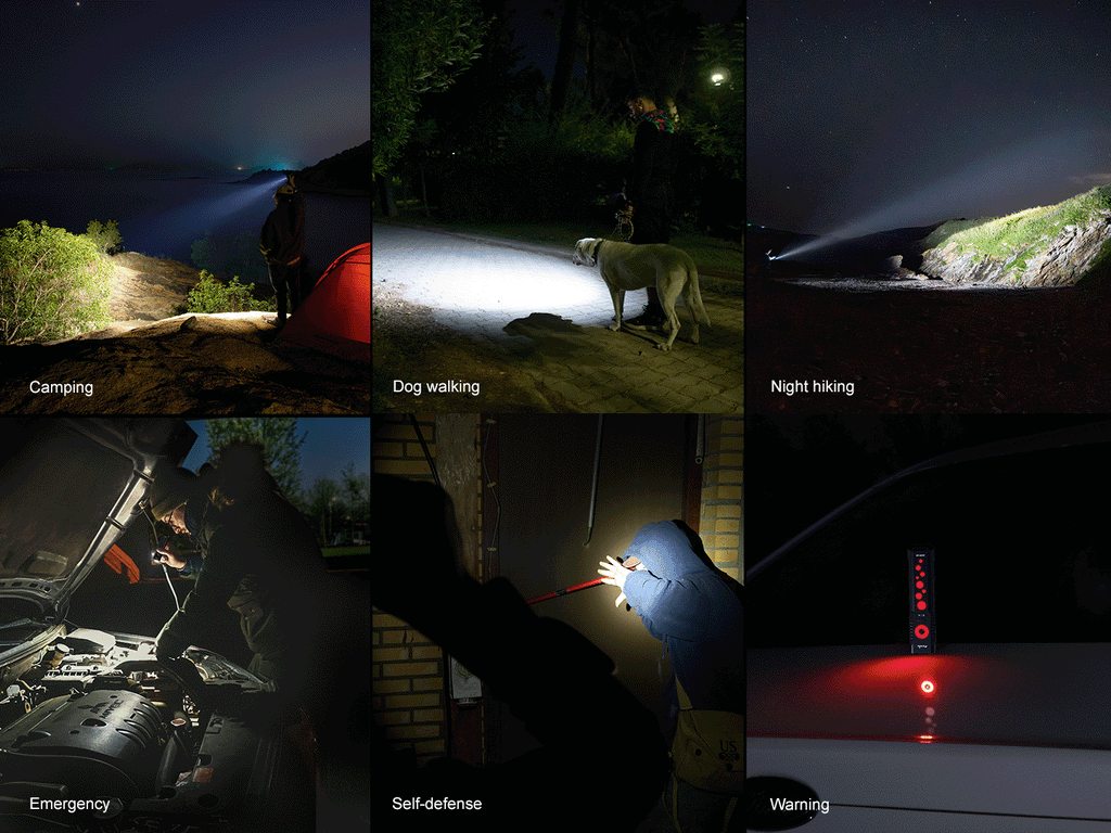 Fenix E08R UE Multi-Light EDC Flashlight With Red Light & Green Laser SpadezStore