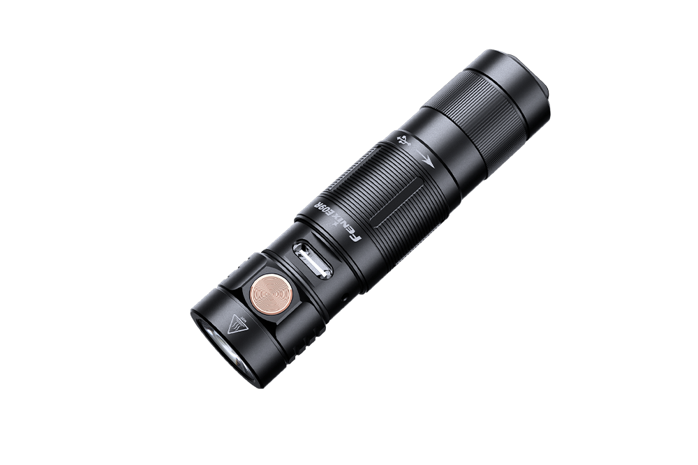 Fenix E09R Rechargeable High-Output Flashlight - 600 Lumens SpadezStore