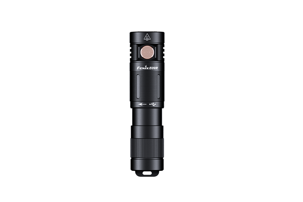 Fenix E09R Rechargeable High-Output Flashlight - 600 Lumens SpadezStore
