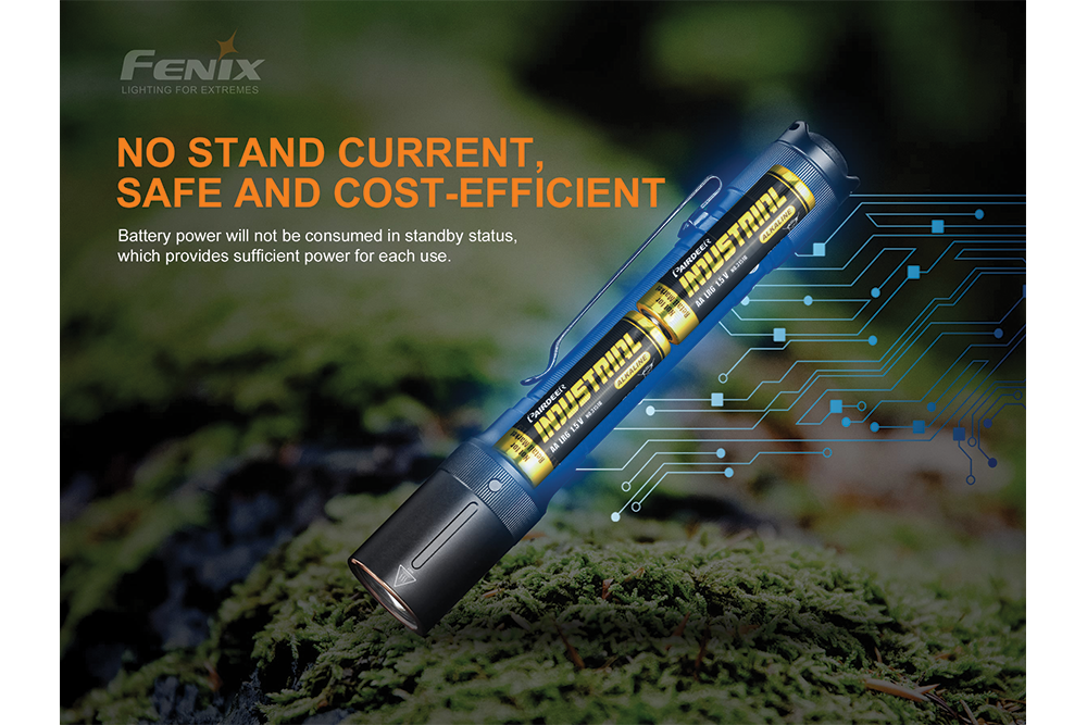 Fenix E20 V2.0 EDC Flashlight - 350 Lumens SpadezStore