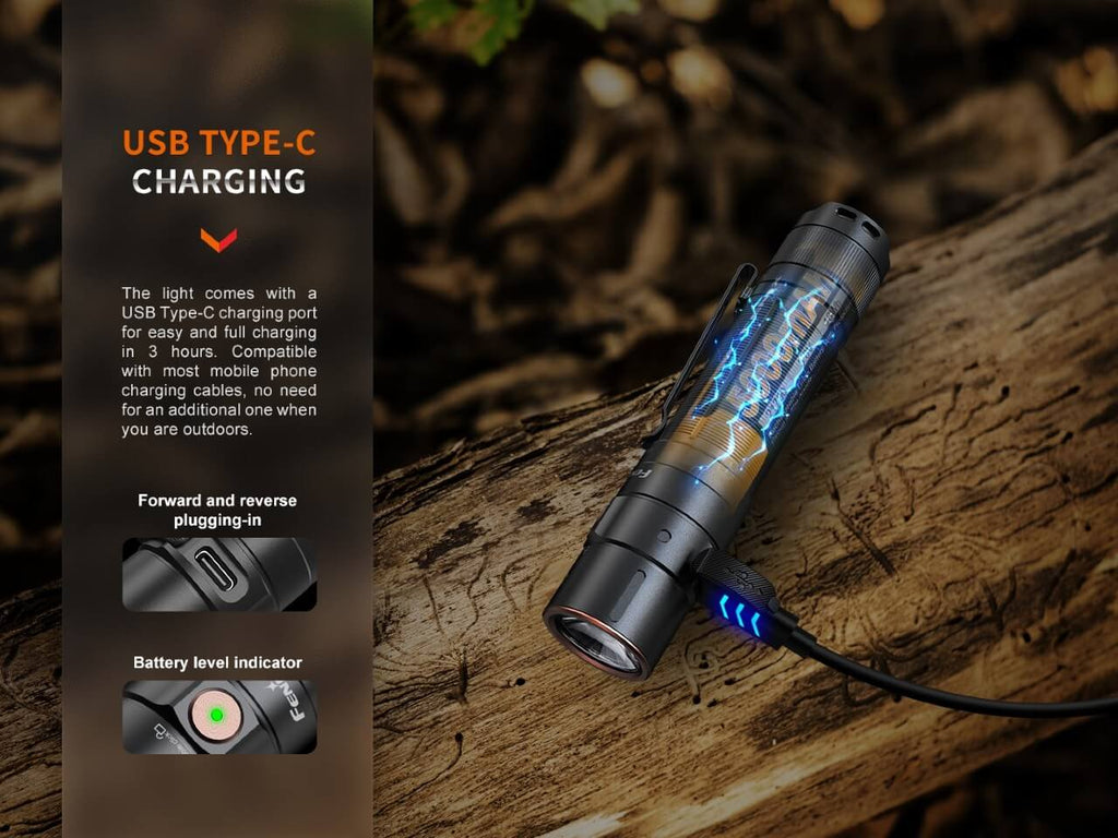 Fenix E35R High-Performance Rechargeable LED Flashlight SpadezStore