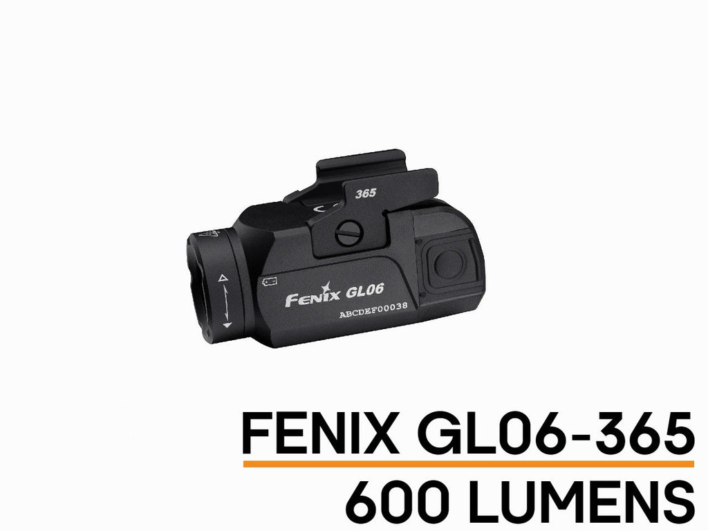 Fenix GL06 Pocket Pistol Tactical LED Light - 600 Lumens SpadezStore