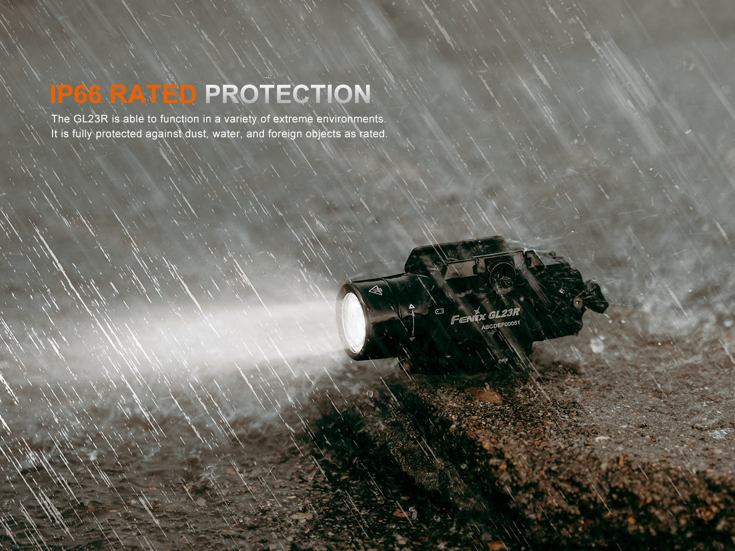 Fenix GL23R Green Laser Tactical Light SpadezStore