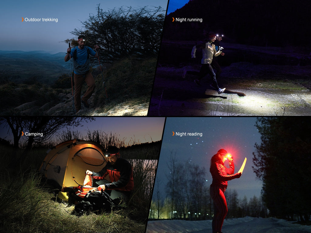 Fenix HL18R-T V2 Lightweight Trail Running Headlamp SpadezStore