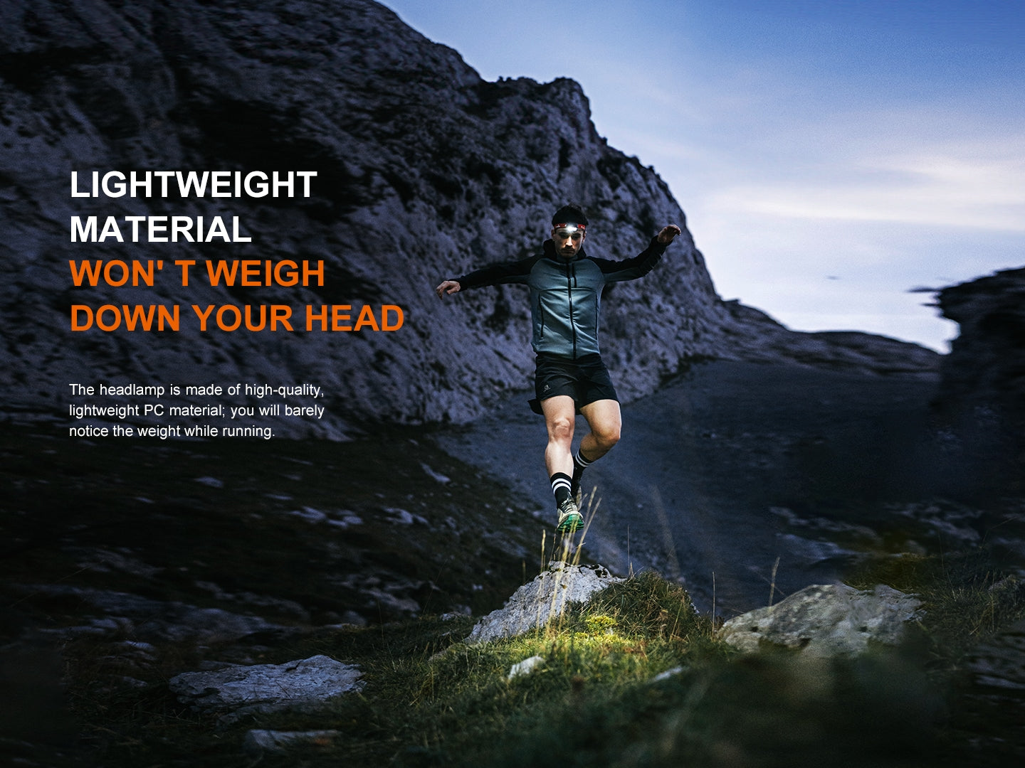 Fenix HL18R-T V2 Lightweight Trail Running Headlamp SpadezStore