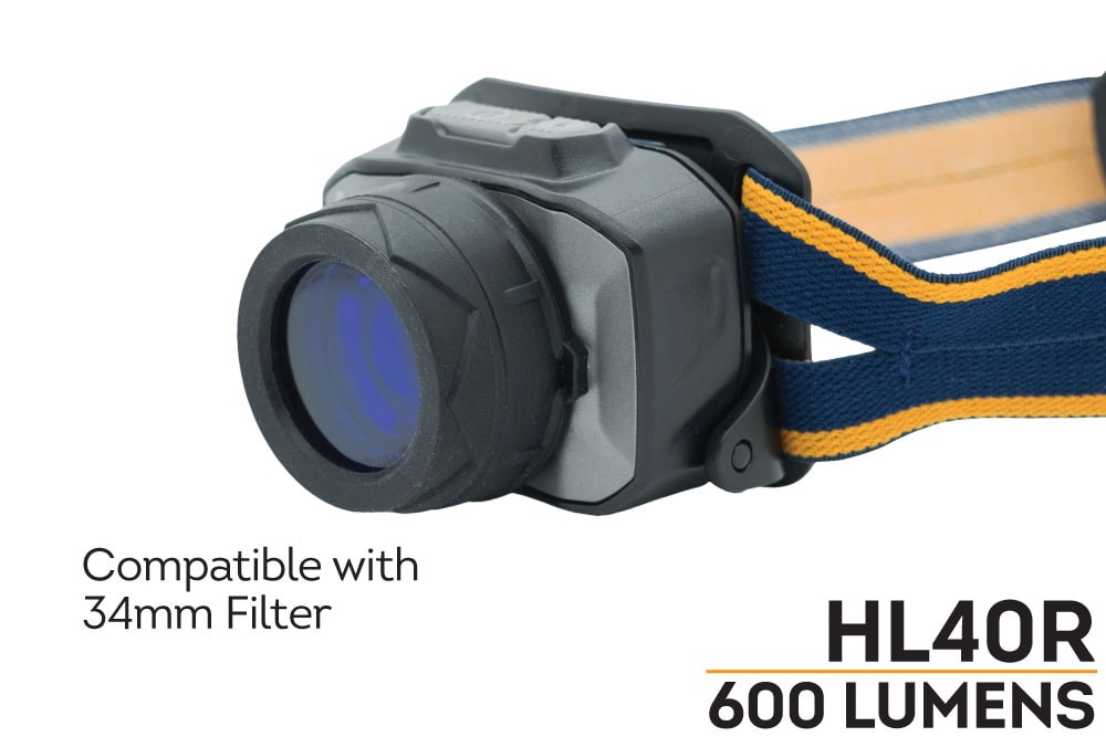 Fenix HL40R Focusable USB Rechargeable LED Headlamp SpadezStore