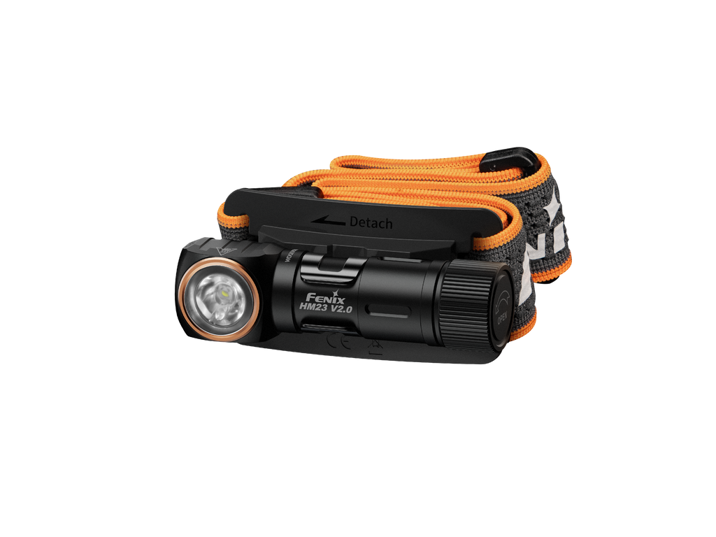 Fenix HM23 V2.0 Lightweight Detachable AA Headlamp SpadezStore