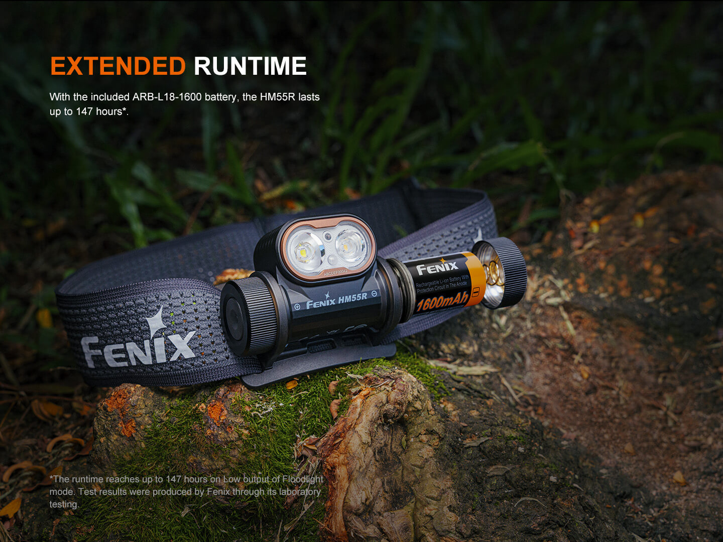 Fenix HM55R Lightweight Multi-LED Headlamp SpadezStore