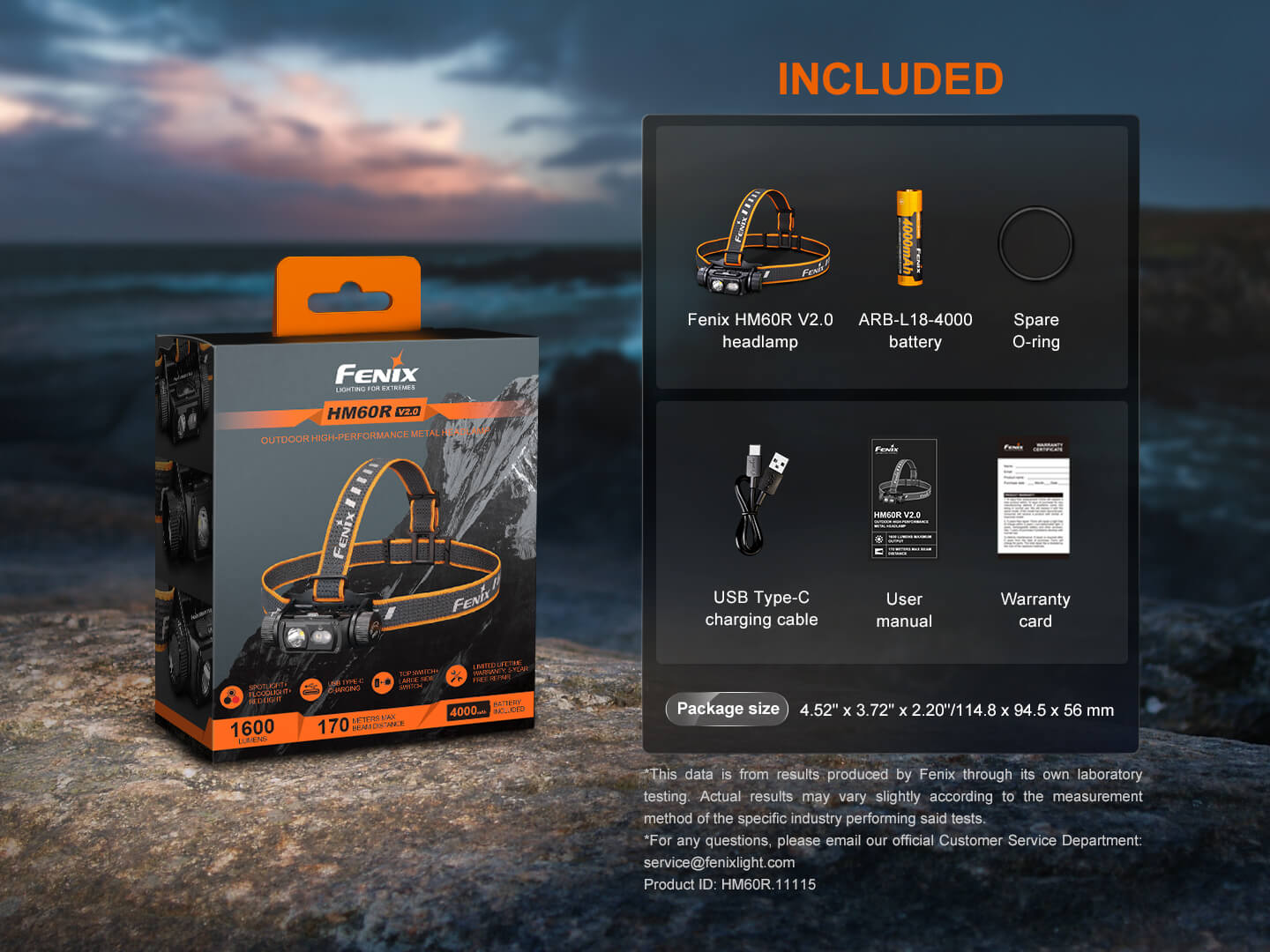 HM60R V2 High-Performance Headlamp - 1600 Lumens SpadezStore