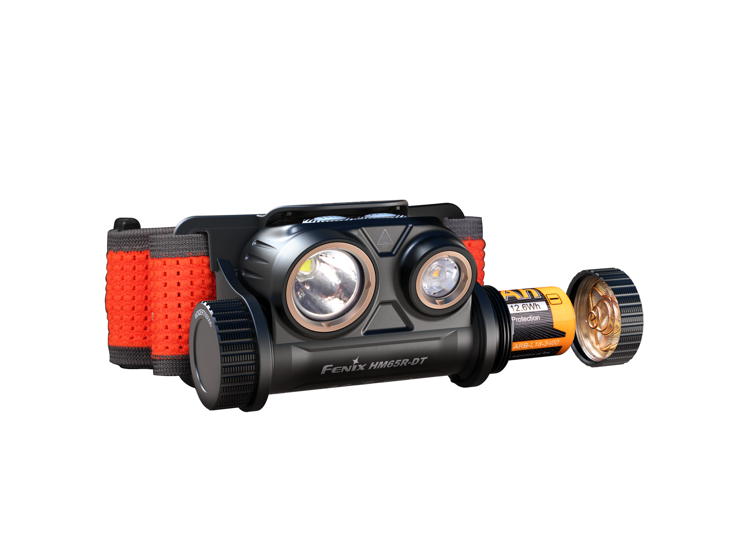 Fenix HM65R-DT Trail Running LED Headlamp SpadezStore